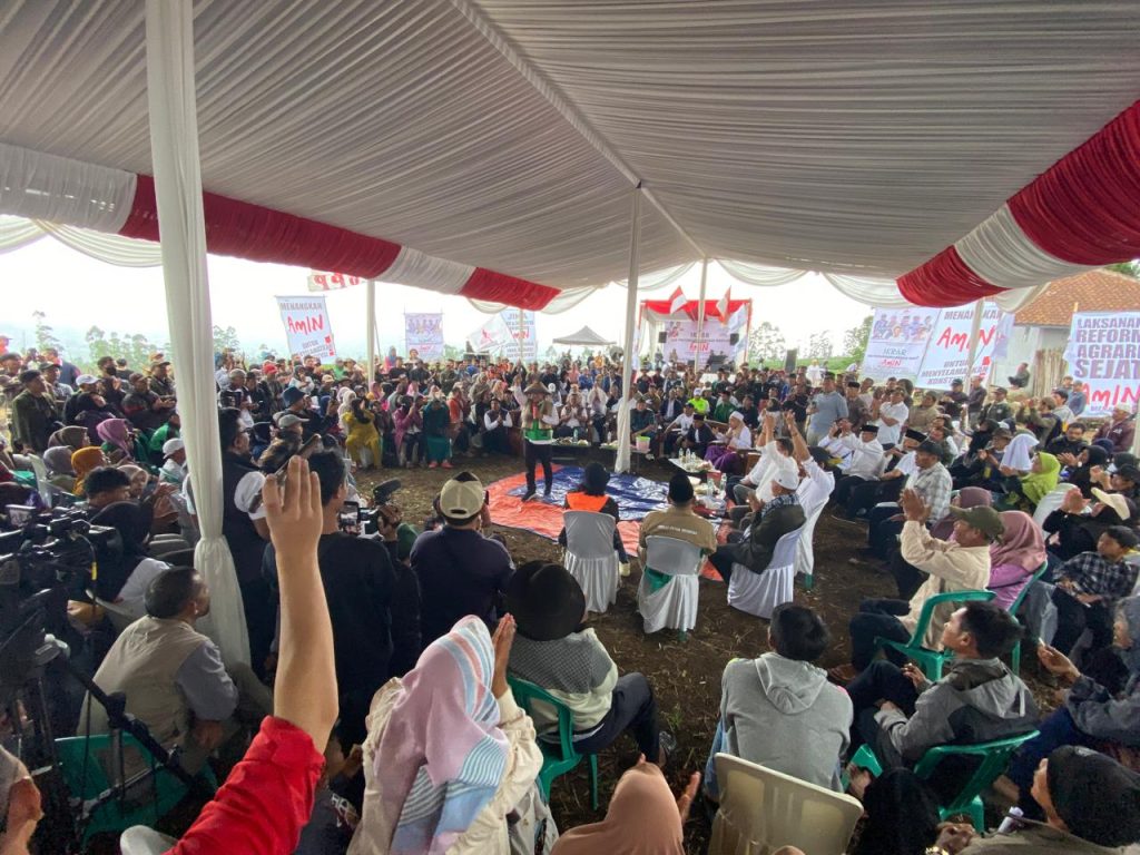 PERNYATAAN SIKAP POLITIK PETANI JAWA BARAT MEWAKILI SELURUH PIMPINAN GERAKAN TANI INDONESIA UNTUK GUS IMIN