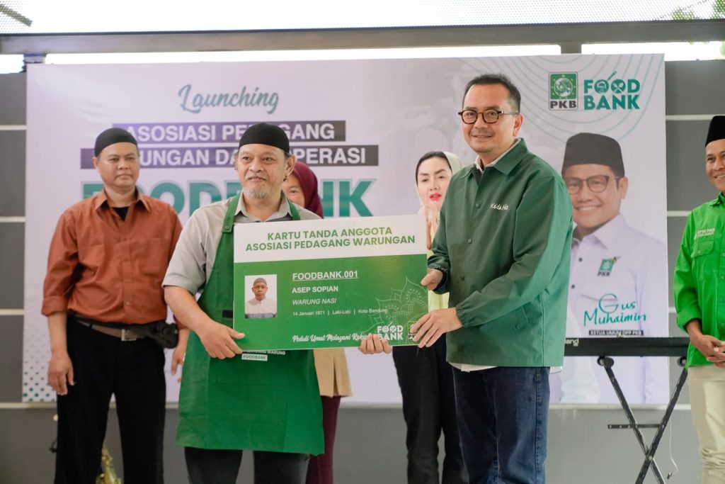 DPW PKB Jabar Luncurkan Asosiasi Pedagang Warungan dan Koperasi Foodbank